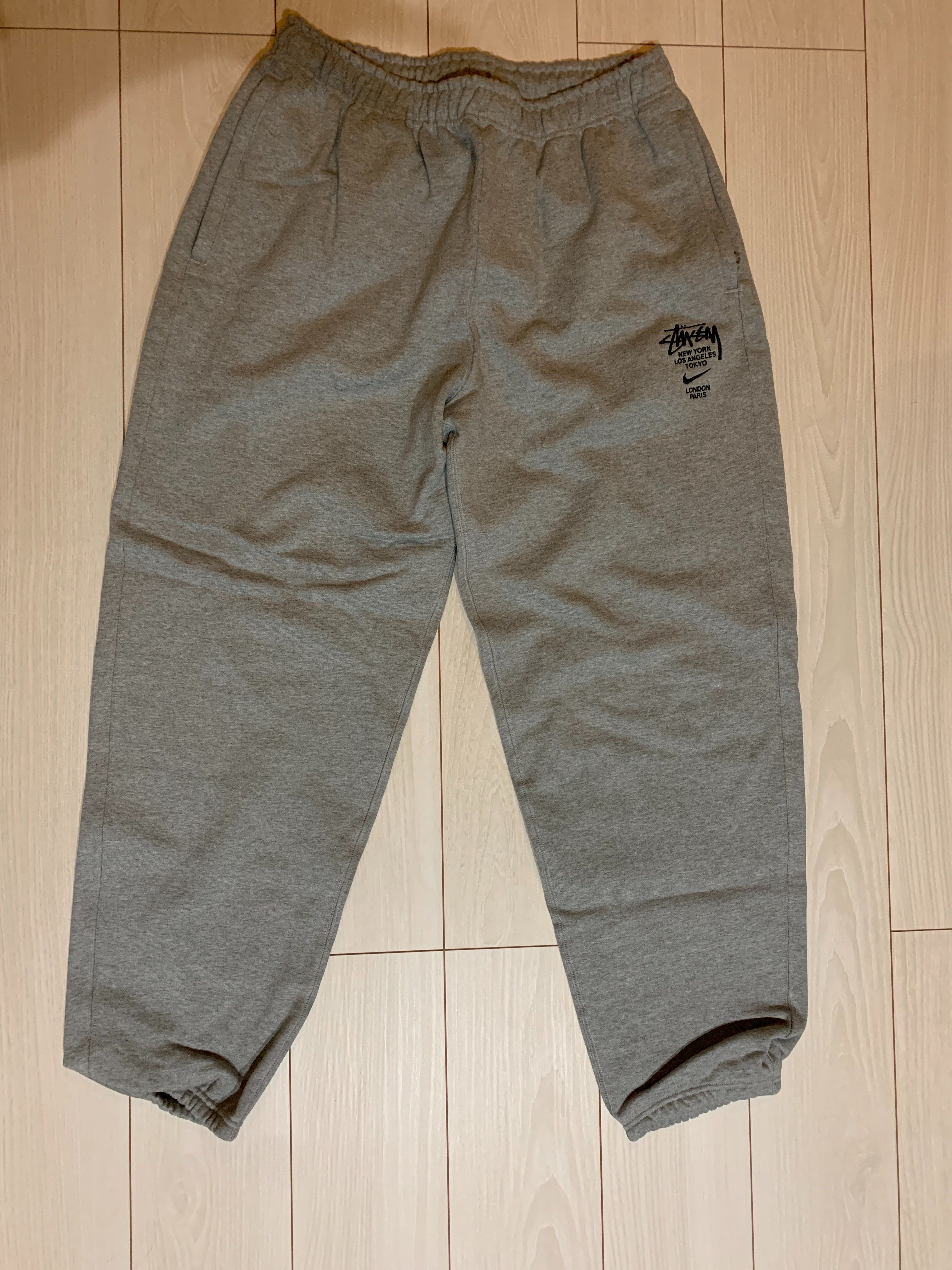 Nike x Stussy International Sweatpants (US Size) "Grey" DC4227-050