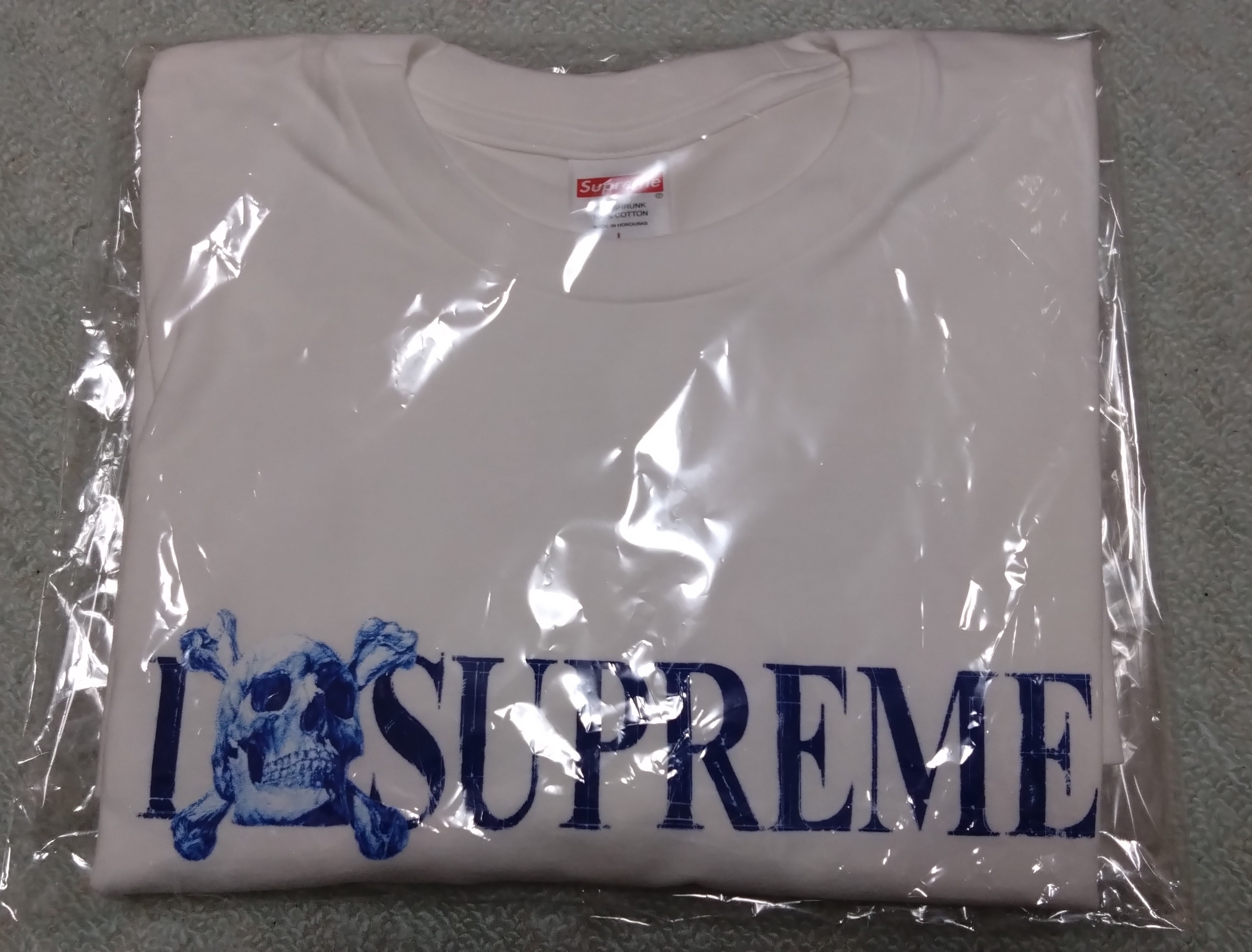 Supreme Skull Tee "White"