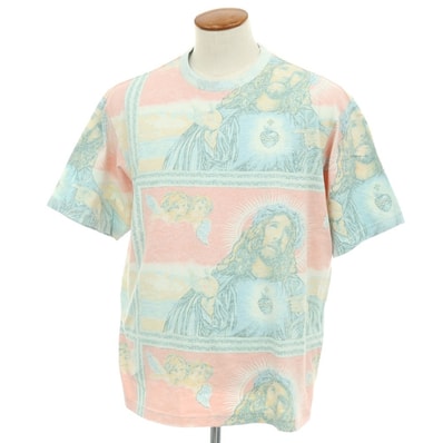 【中古】シュプリーム Supreme 2025年秋冬 Jesus S/S Top コットン クルーネック 半袖Tシャツ マルチカラー【サイズM】【メンズ】