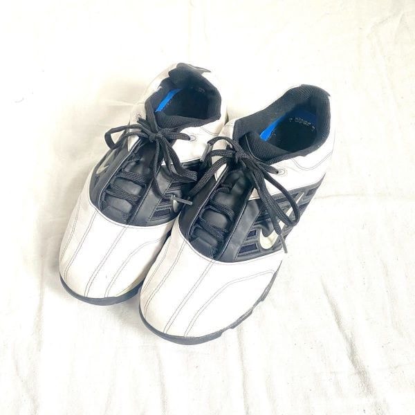 NIKE ナイキ★ゴルフシューズ/TW【26.0/ ホワイト ブラック 】312367-101◆〇4-22