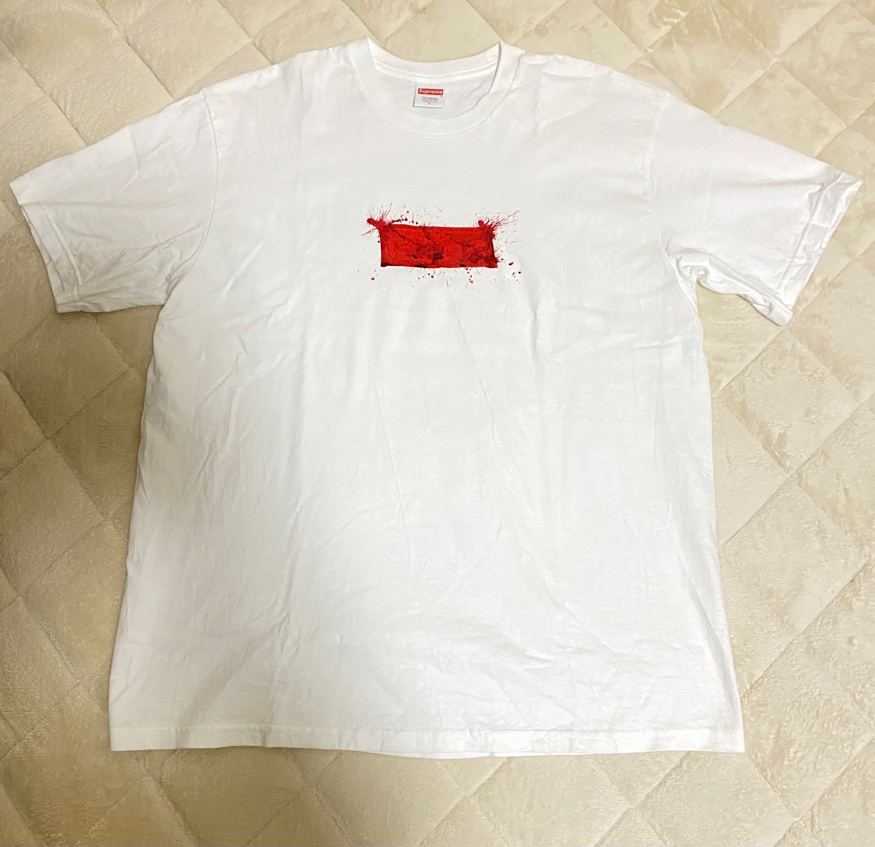 Supreme Ralph Steadman Box Logo Tee "White"