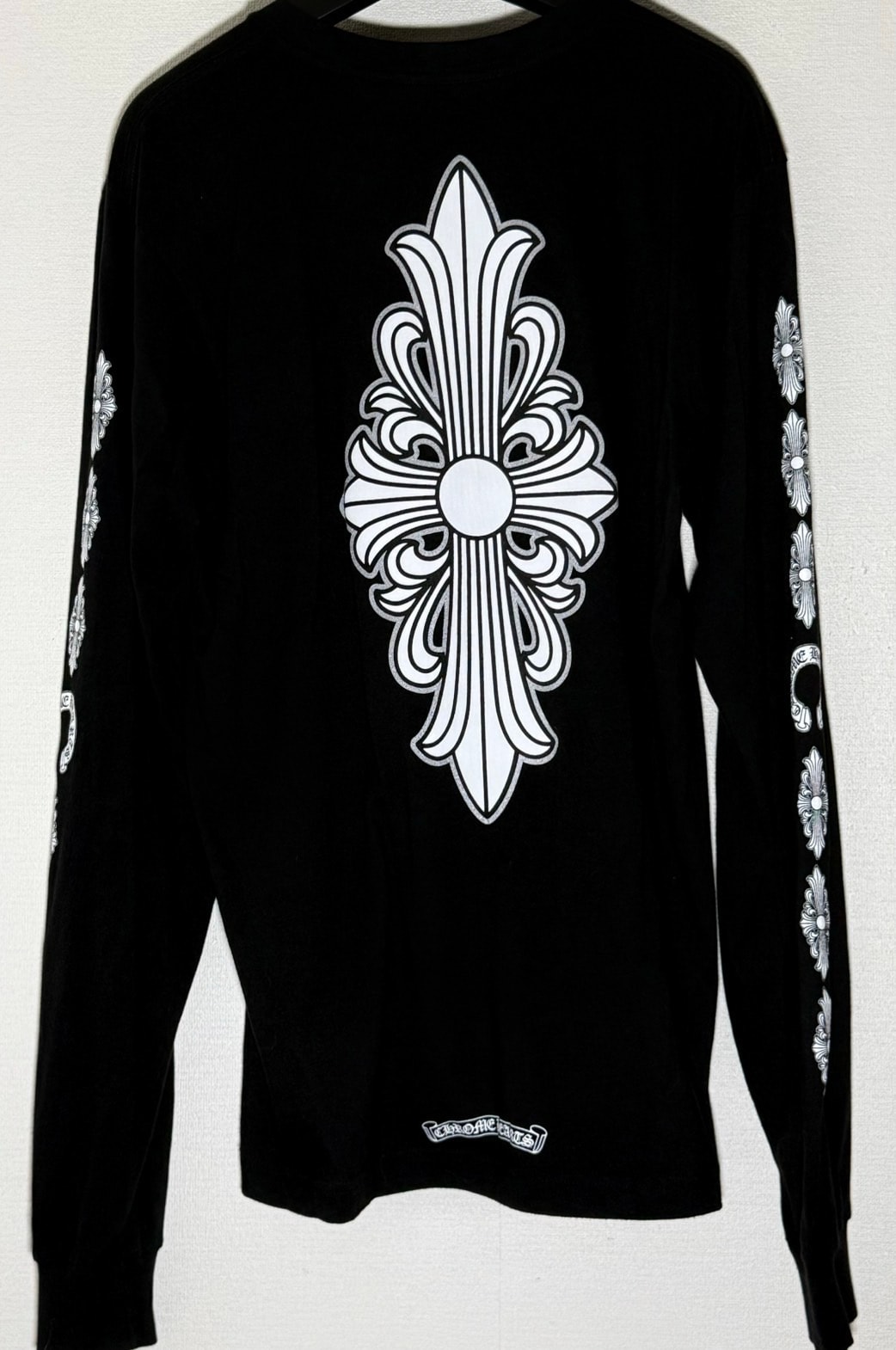 Chrome Hearts Floral Cross L/S T-Shirt "Black"