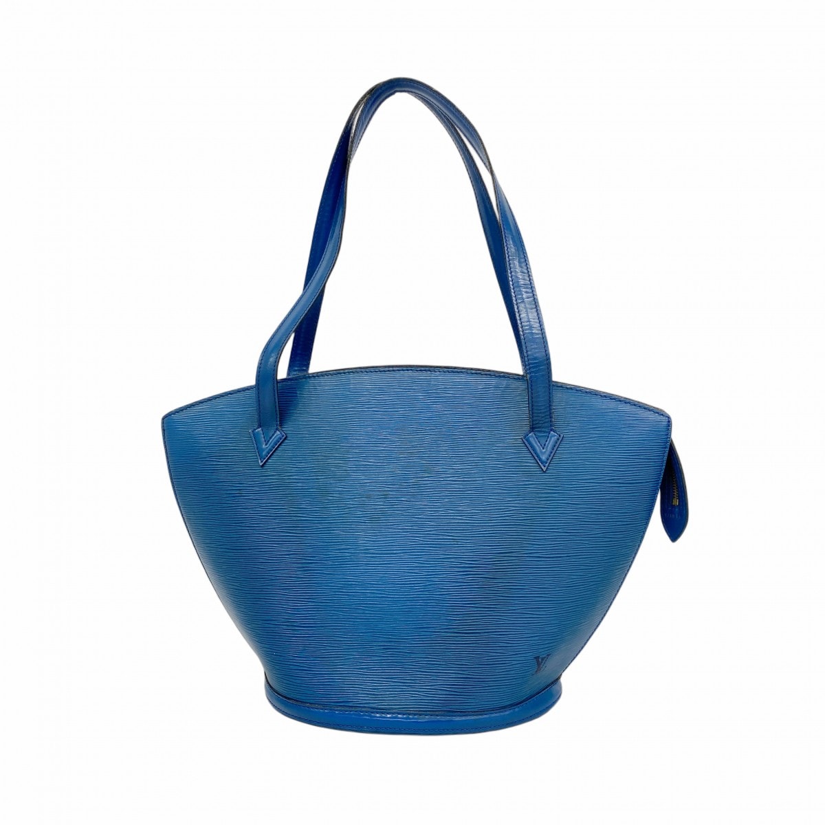 【6dc2597】ルイヴィトン ショルダーバッグ エピ サンジャックショッピング M52265 トレドブルー【中古】レディース