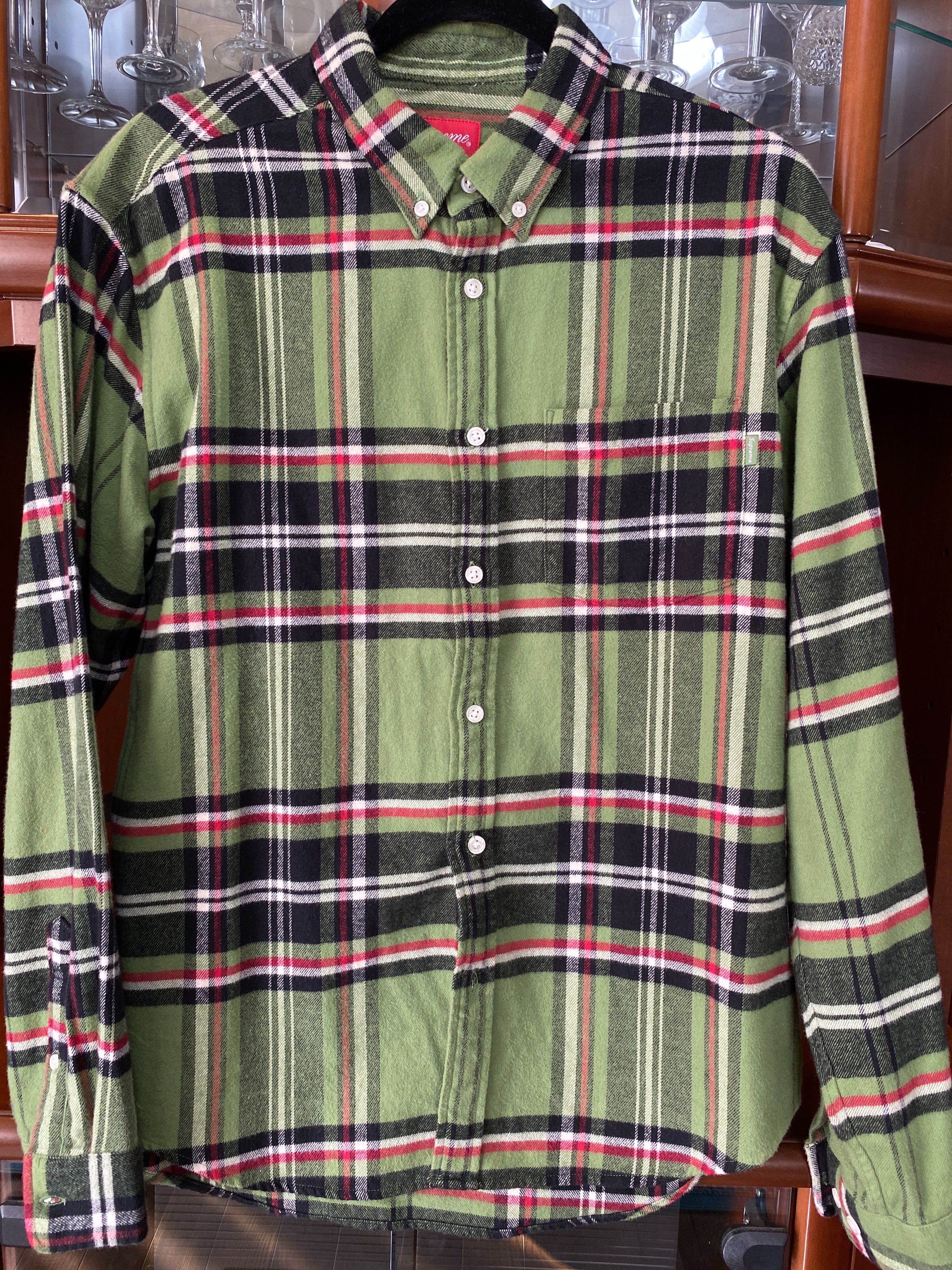 Supreme Quilted Flannel Shirt "Teal"