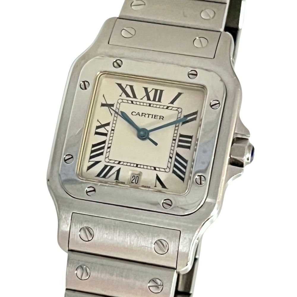 CARTIER カルティエ W20060D6 サントスガルベLM クォーツ メンズ 腕時計 OG4
