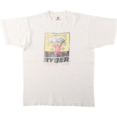 古着 90年代 フルーツオブザルーム FRUIT OF THE LOOM KEITH HARING キースヘリング アートTシャツ USA製 メンズL相当 ヴィンテージ/eaa661952