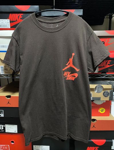 Air Jordan x Travis Cactus Jack Highest T Shirt "Brown"