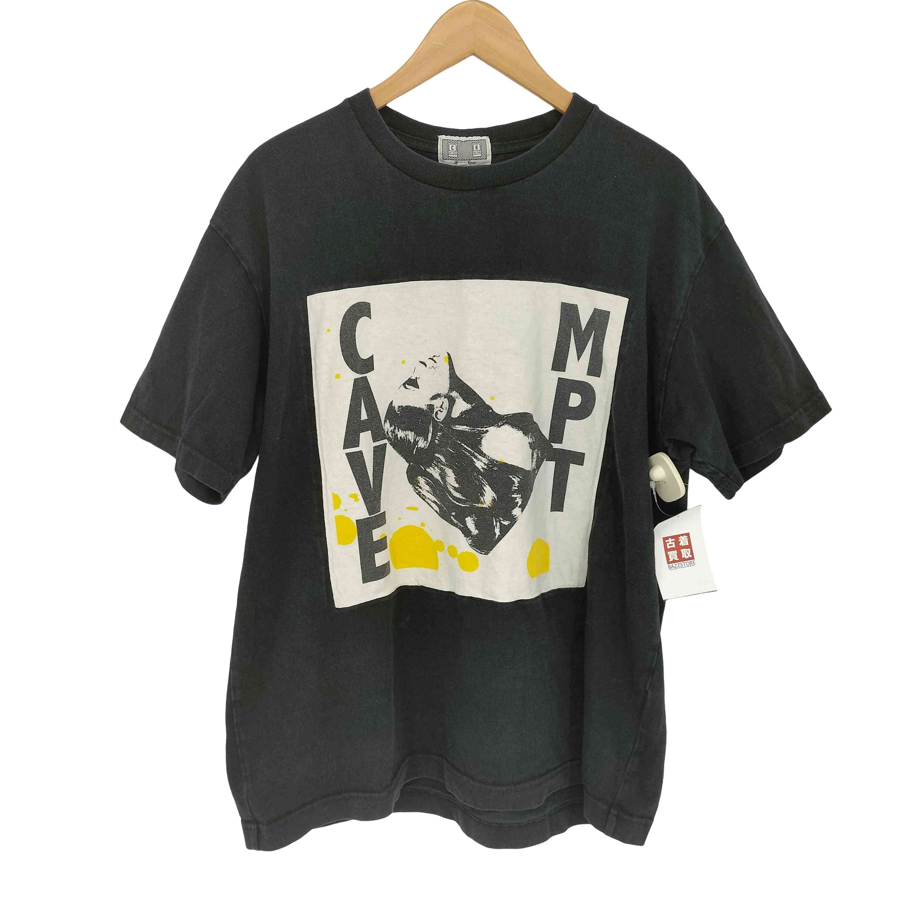CAVE MPT PANEL T クルーネック コットン プリント 半袖 Tシャツ【1142276015445】