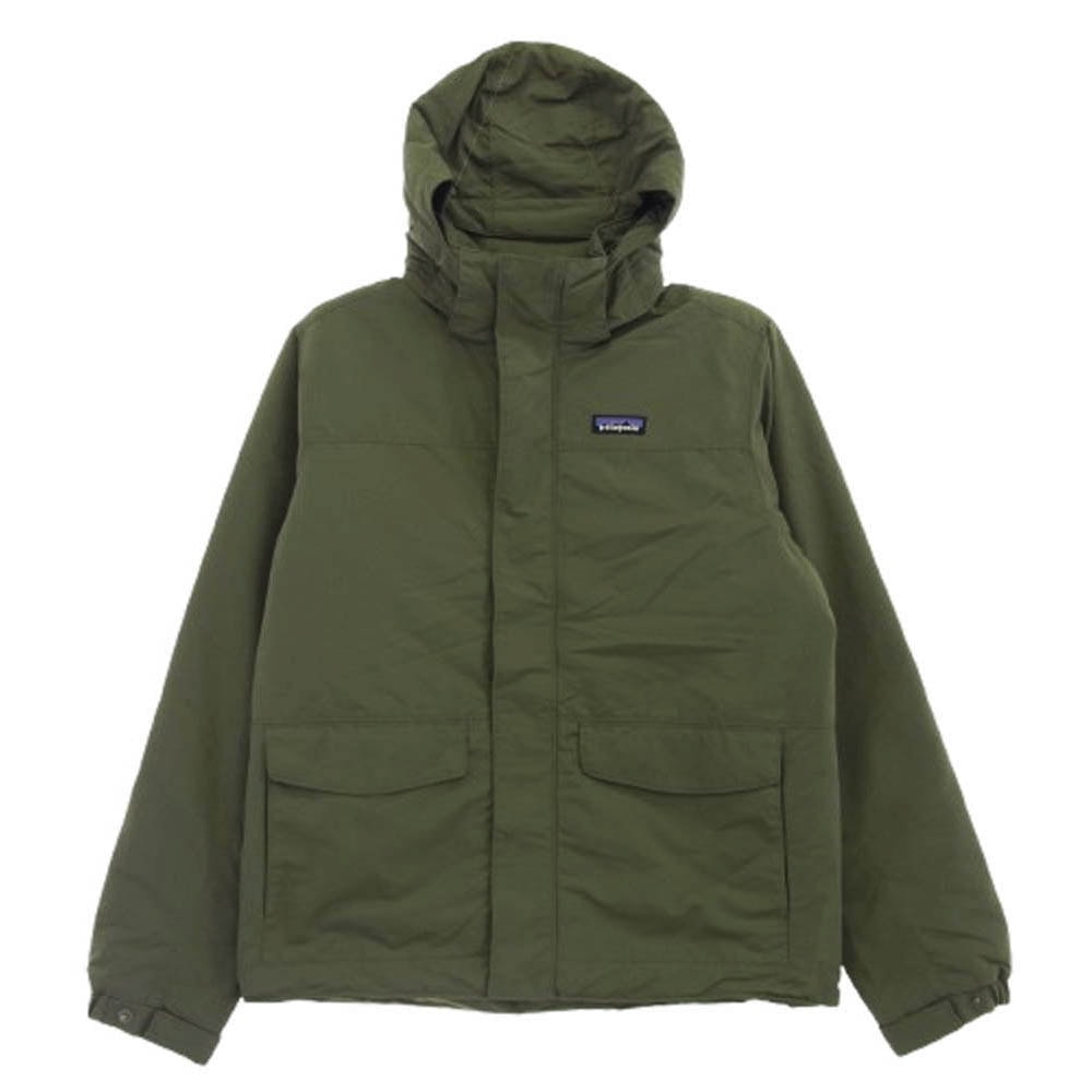 patagonia パタゴニア ジャケット 21AW 26990FA21 Isthmus Jacket イスマス 中綿 フーデッド ジャケット カーキ系 M【中古】