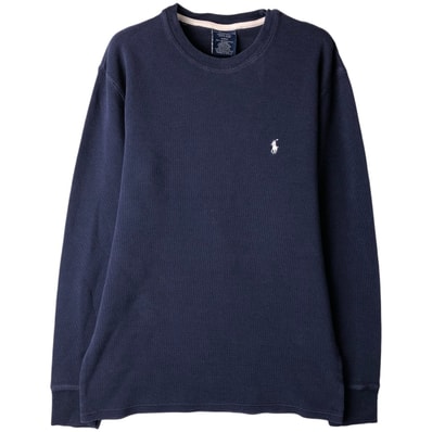 古着 ラルフローレン Ralph Lauren POLO RALPH LAUREN SLEEPWEAR サーマルロンT ワッフル メンズM相当/eaa598447