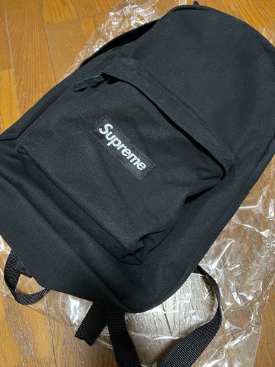 Supreme Canvas Backpack "Black"