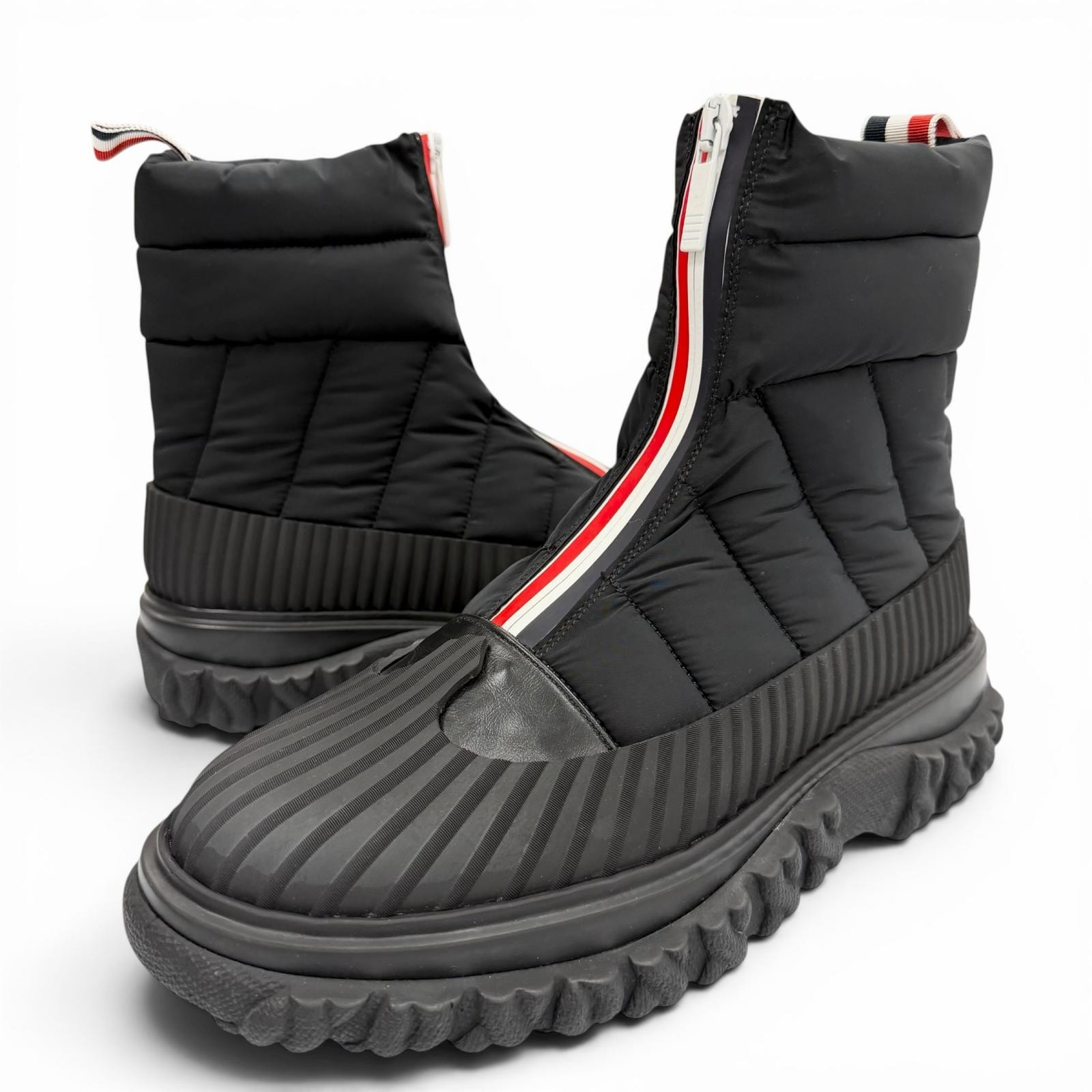 未使用品 トムブラウン QUIL TED ZIP UP DUCK BOOT