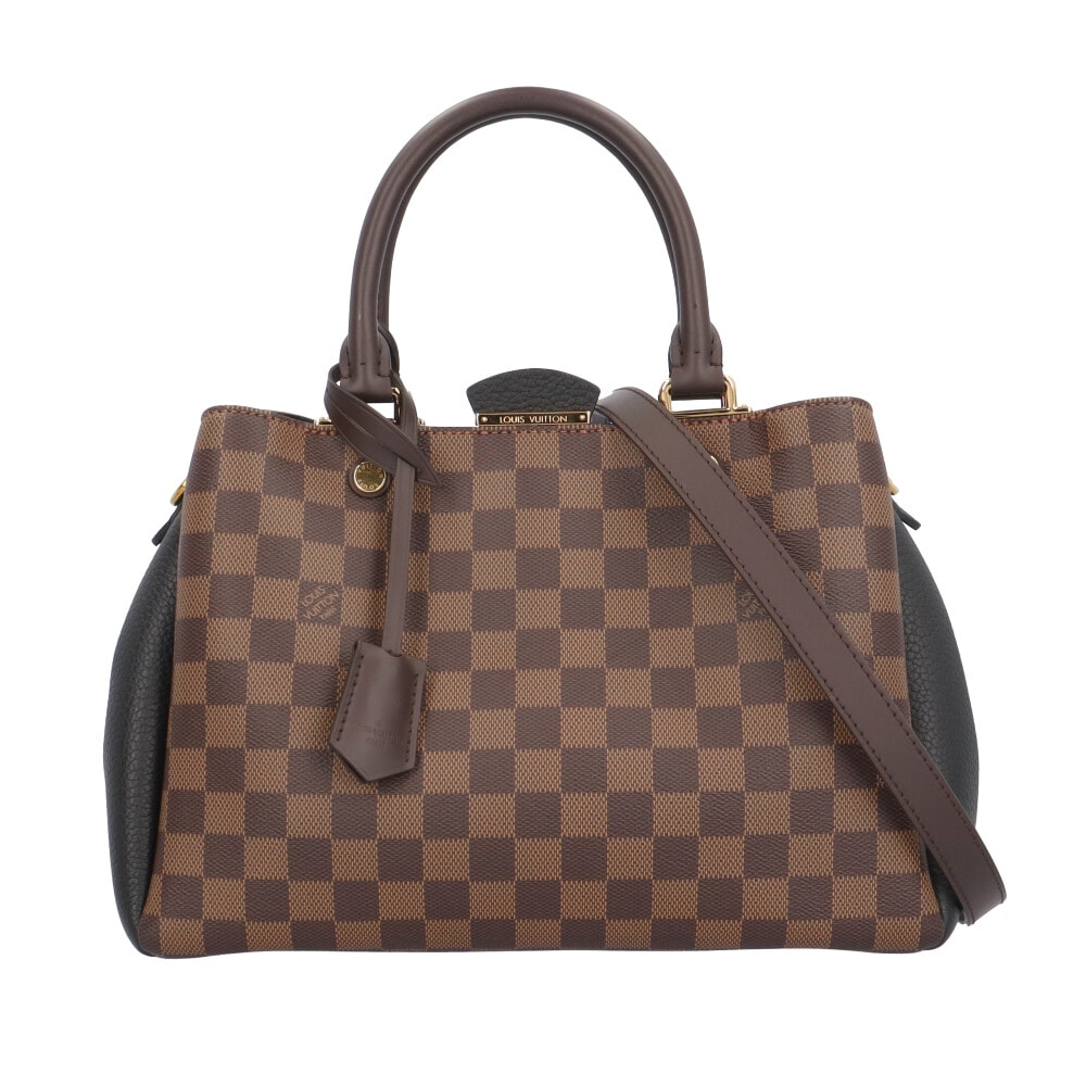 ルイヴィトン ブリタニー ダミエ ショルダーバッグ ダミエキャンバス N41673 ブラウン レディース LOUIS VUITTON  中古