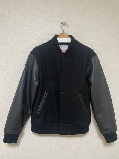Supreme Motion Logo Varsity Jacket "Black"