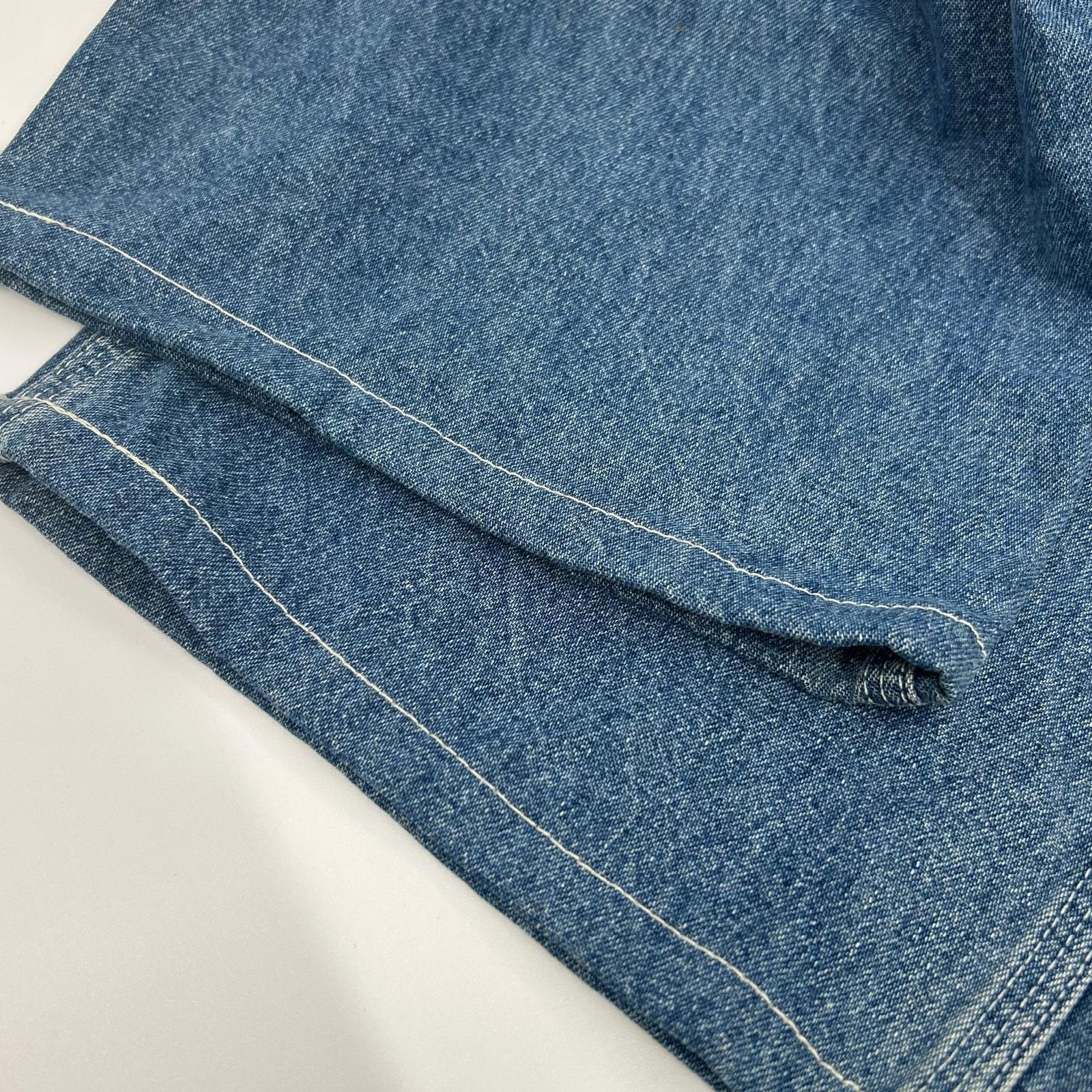 B (目立った傷や汚れなし)】カーハート USA製 90s ブルー ワイド