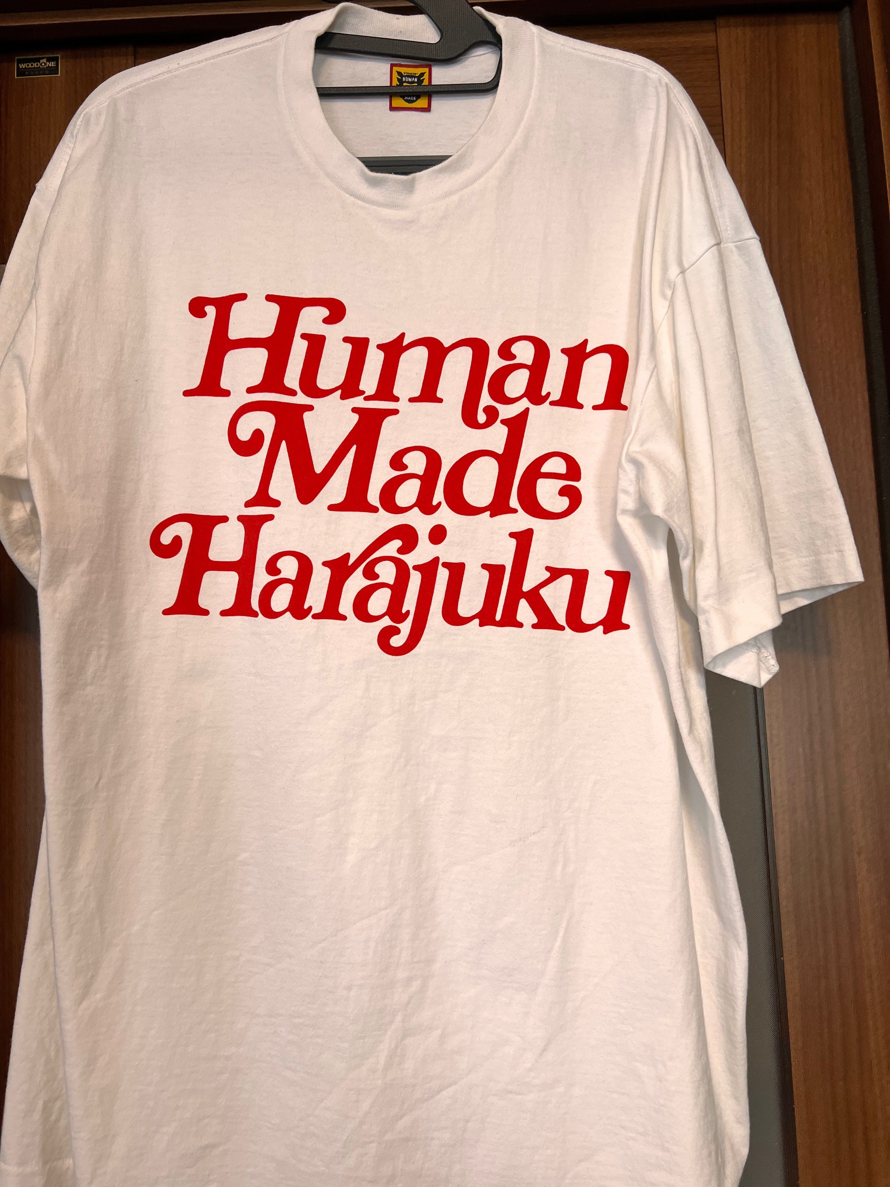 HUMAN MADE Girls Don't Cry Harajuku T-Shirt #2 "White" / VERDY