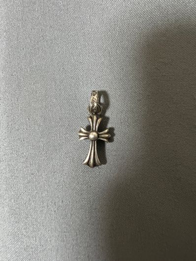 Chrome Hearts CH Cross Baby Fat Charm "Silver"