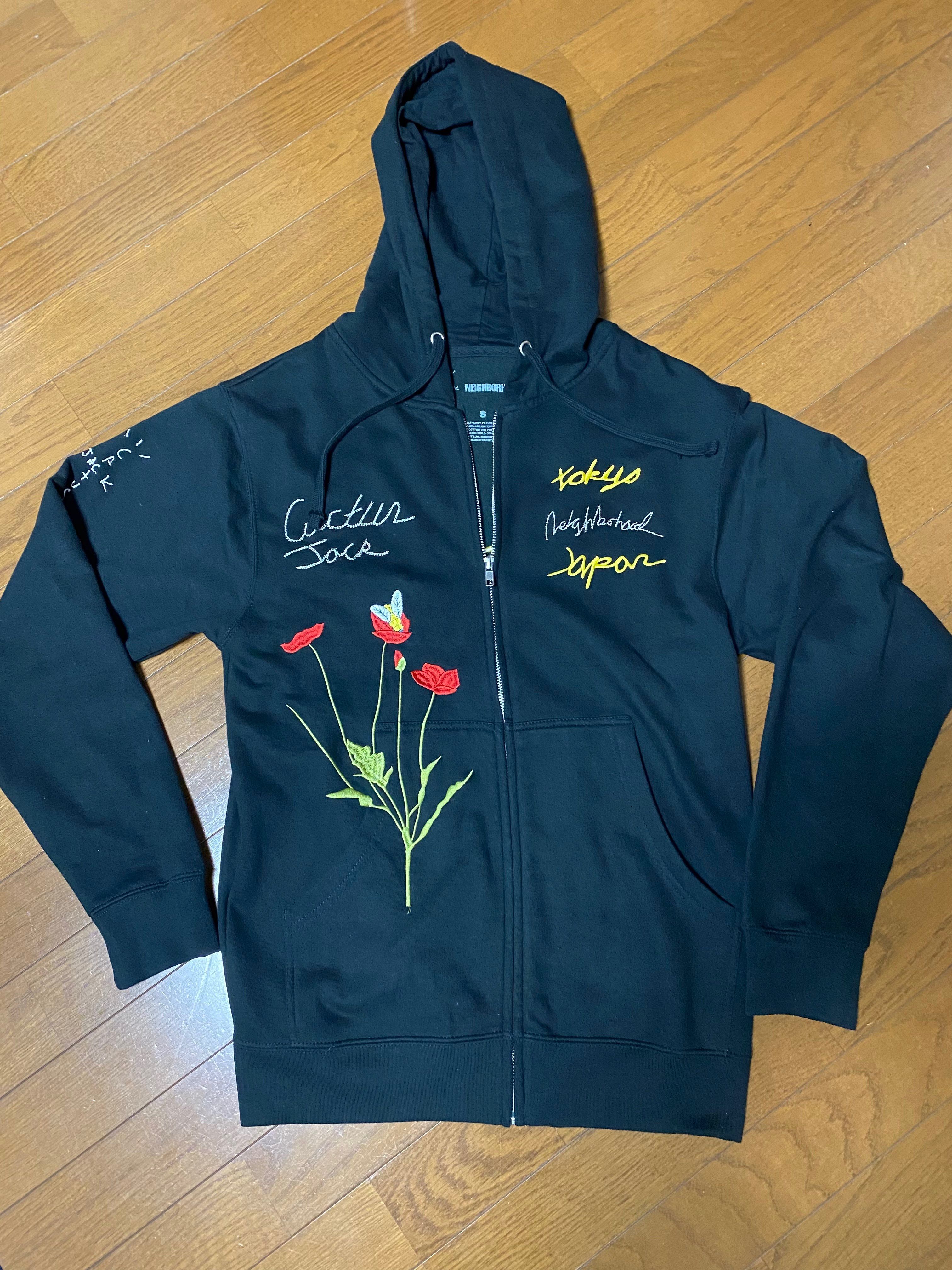 NEIGHBORHOOD Travis Scott Cactus Jack Carousel Hoodie "Black"