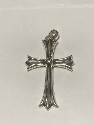 Chrome Hearts Large CH Cross Pendant "Silver"