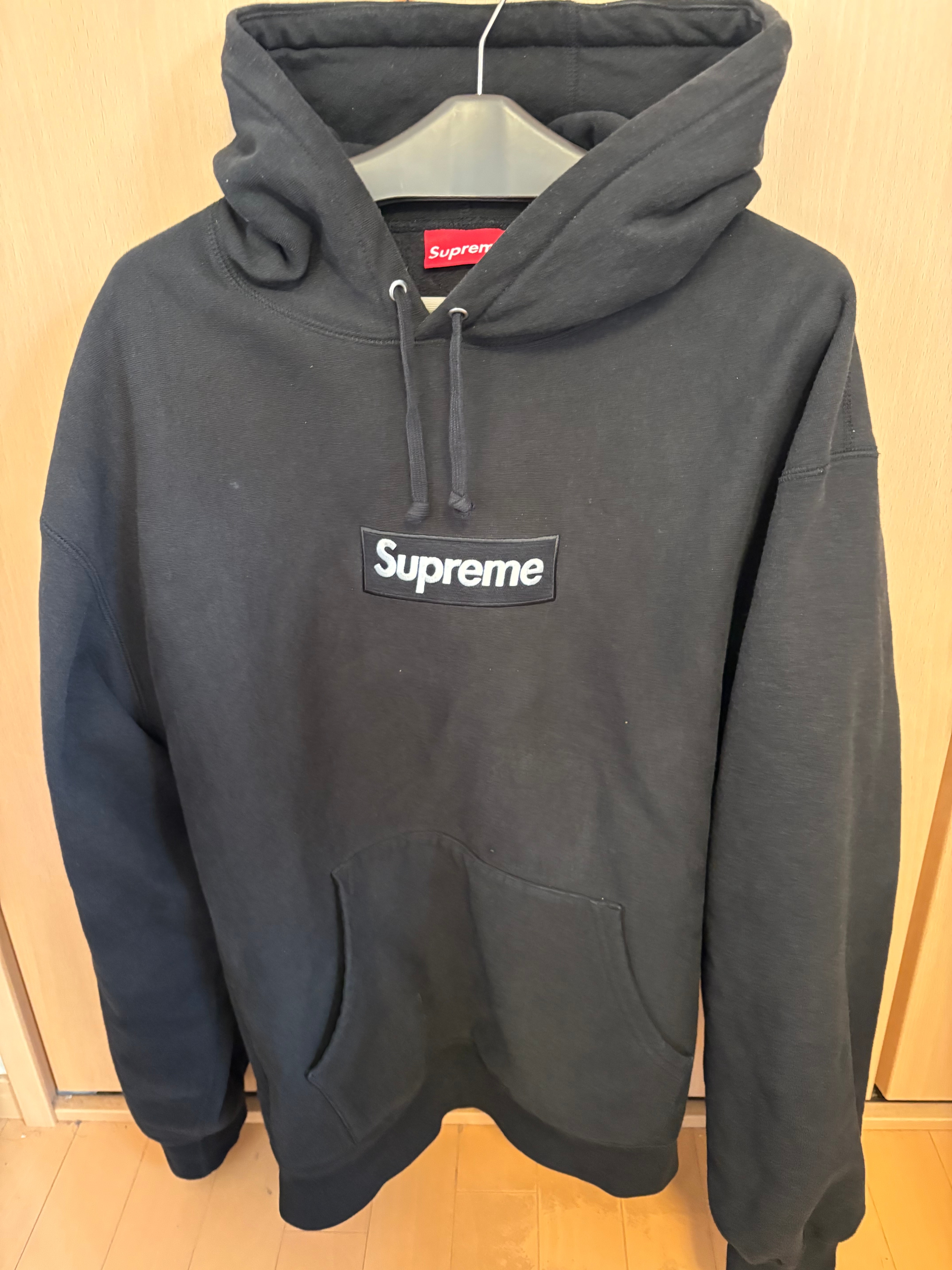 Supreme Box Logo Hooded Sweatshirt "Black" (23FW)