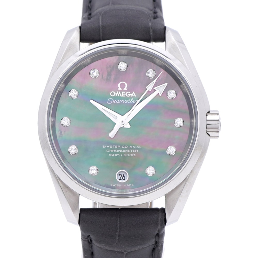 オメガ マスターコーアクシャル クロノメーター シーマスター アク