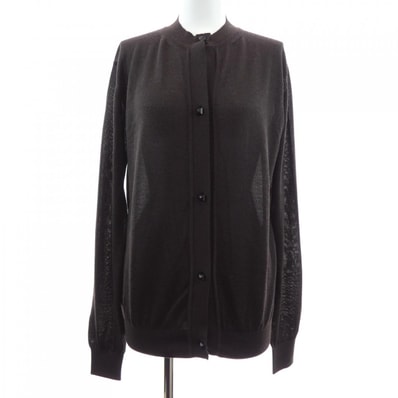 エルメス HERMES メドール ウッドボタン 5H2736DP カーディガン