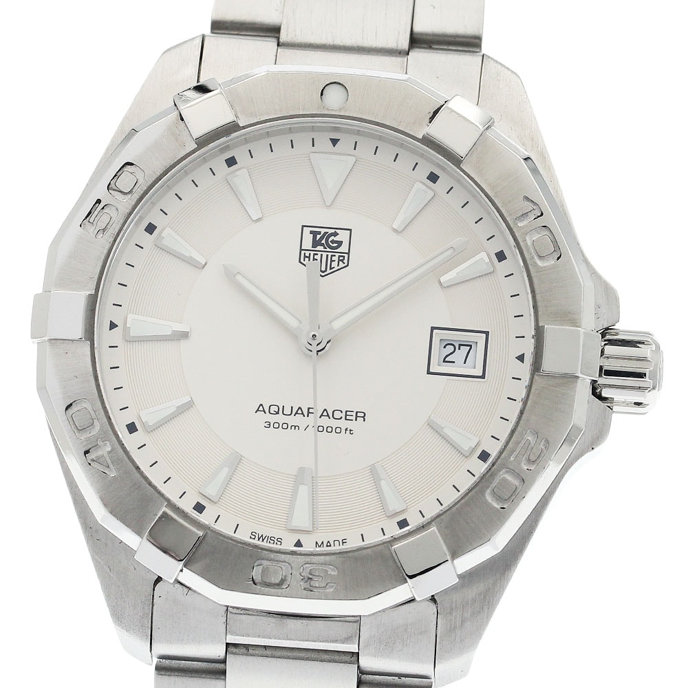 タグホイヤー アクアレーサー デイト WAY1111 メンズ 【中古】