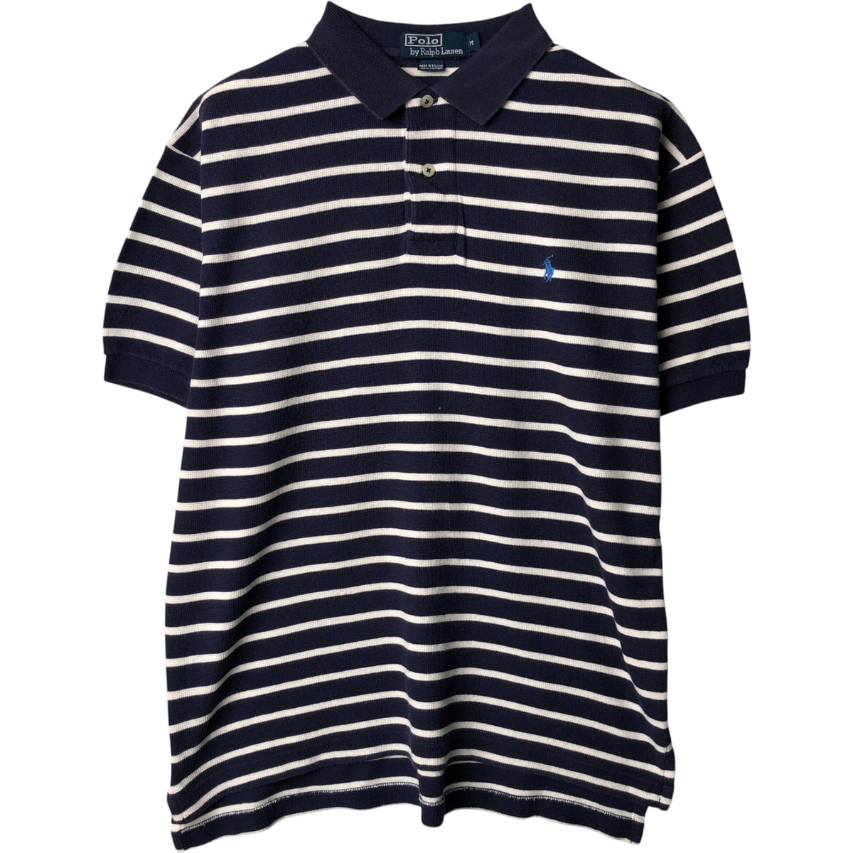 古着 ラルフローレン Ralph Lauren POLO by Ralph Lauren 半袖 ボーダー ポロシャツ メンズM相当/eaa585543