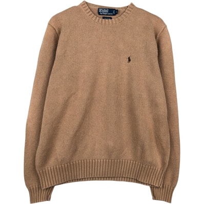 古着 ラルフローレン Ralph Lauren POLO by Ralph Lauren コットンニットセーター メンズL相当/eaa637135