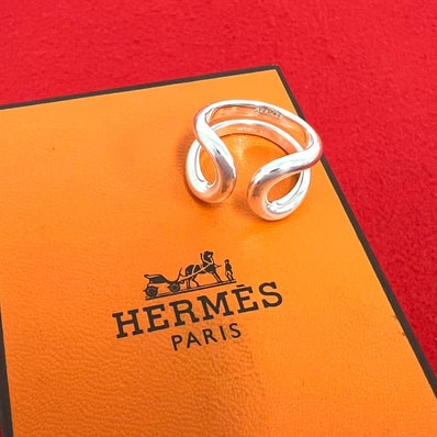 HERMES エルメス リマ PM リング シルバー925 リング・指輪 11号 シルバー
37395