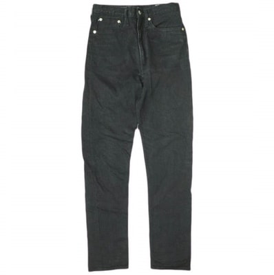 orslow x BEAMS BOY オアスロウ ビームスボーイ 別注 日本製 スキニージーンズ ブラックセルビッチデニムパンツ 307BB XS(0) BLACK ジップフライ ボトムス g20400