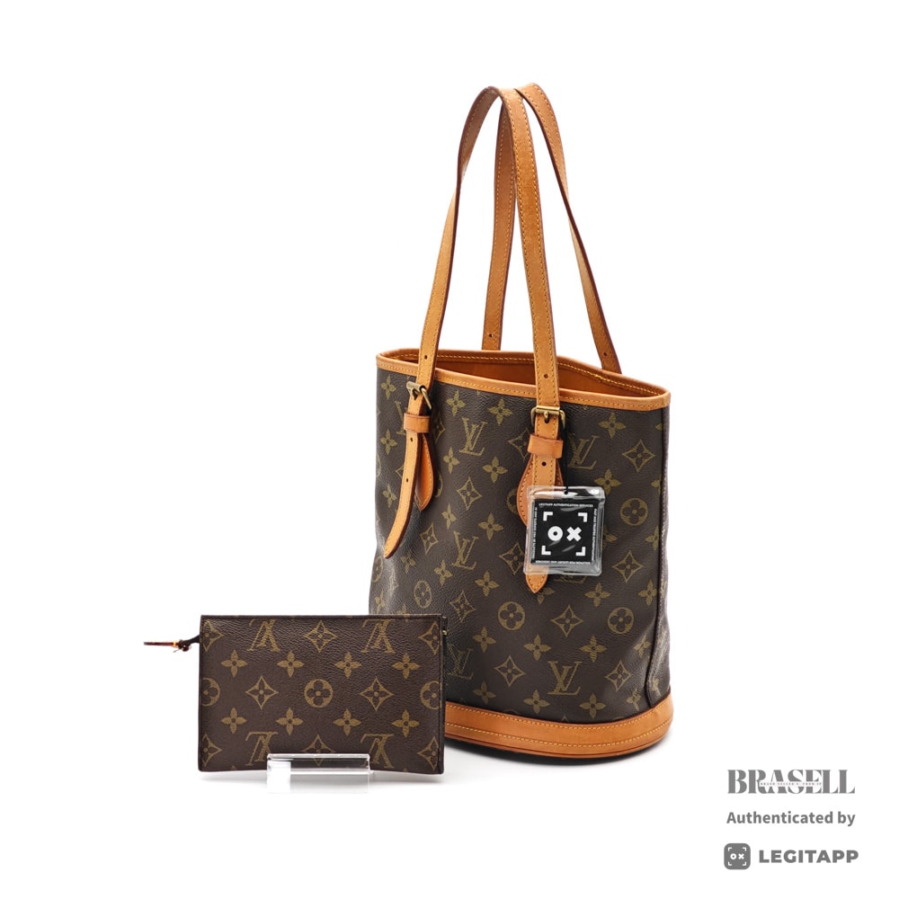 LOUIS VUITTON ルイ・ヴィトン バケットPM モノグラム M42238 トートバッグ Monogram Canvas レディース