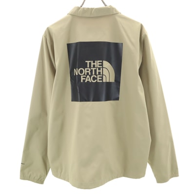 THE NORTH FACE ノースフェイス バックロゴ コーチジャケット M ベージュ NF0A2VFS アウトドア