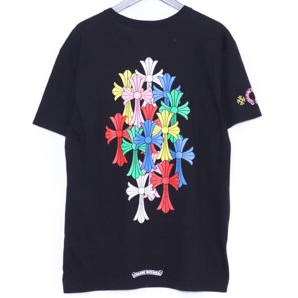 Chrome Hearts Multi Color Cemetery Cross T-Shirt "Black"