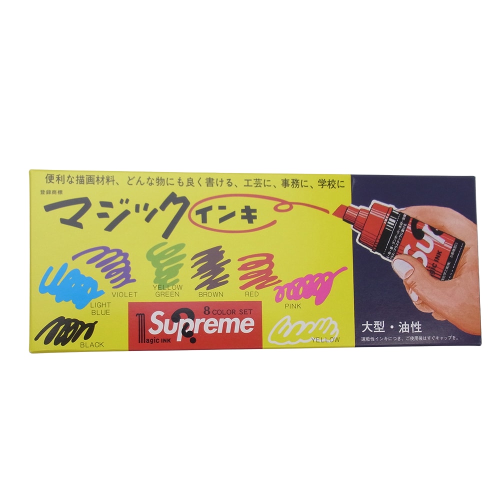 Supreme シュプリーム その他アクセサリー 22SS Magic Ink Markers (set of 8) マジックインキ 8色セット マーカー マルチカラー系【新古品】【未使用】【中古】