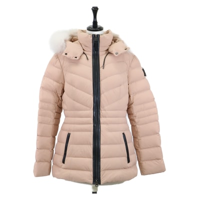 マッカージュ QC010379 ファー/フード付 ダウン L/G