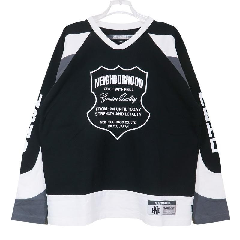 NEIGHBORHOOD Hockey Shirt LS "Black"