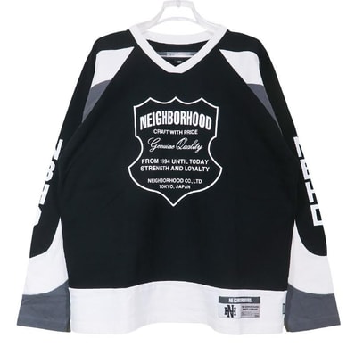 NEIGHBORHOOD Hockey Shirt LS "Black"