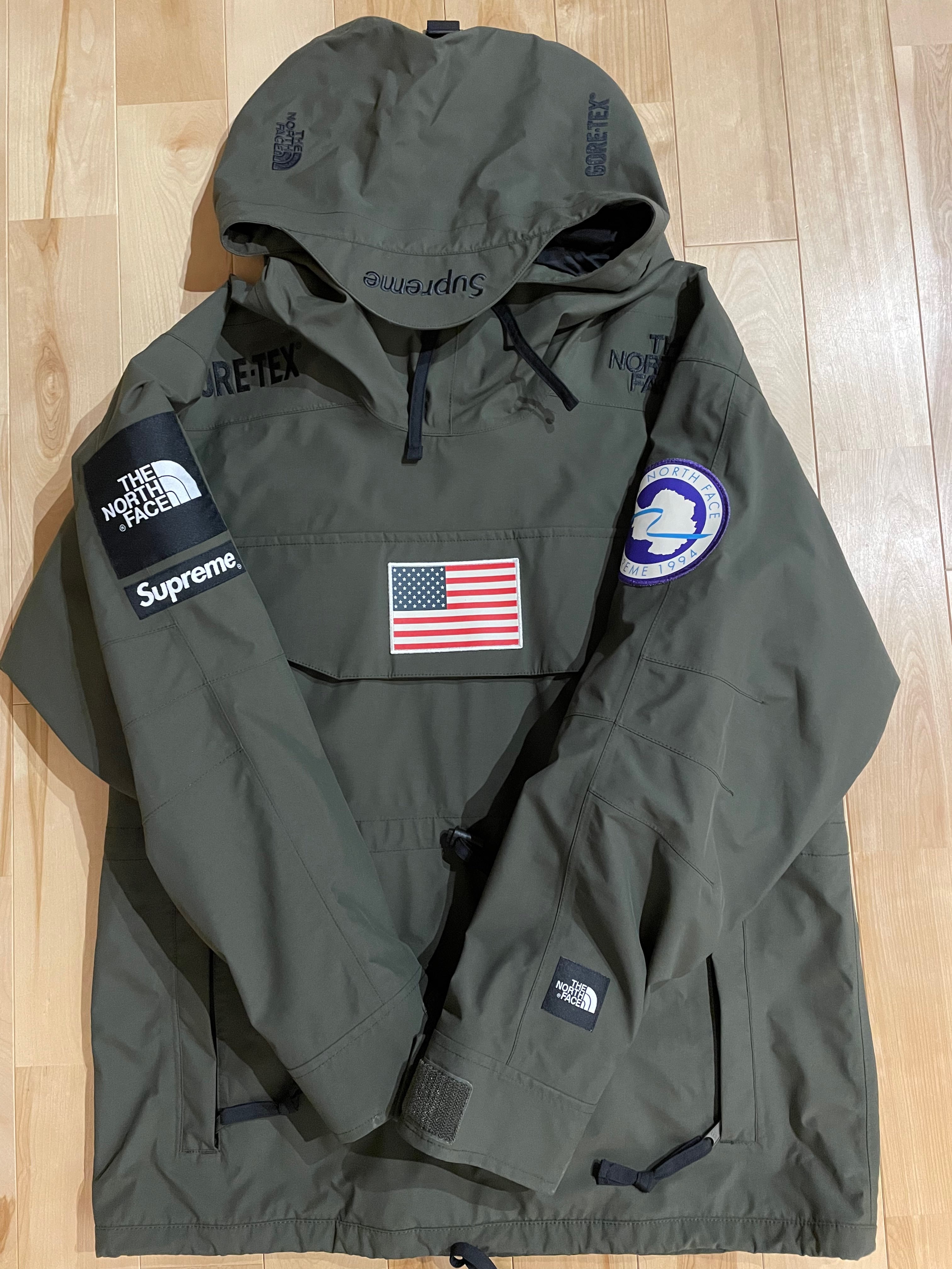 Supreme The North Face Trans Antarctica Expedition Gore-Tex Pullover "Olive"