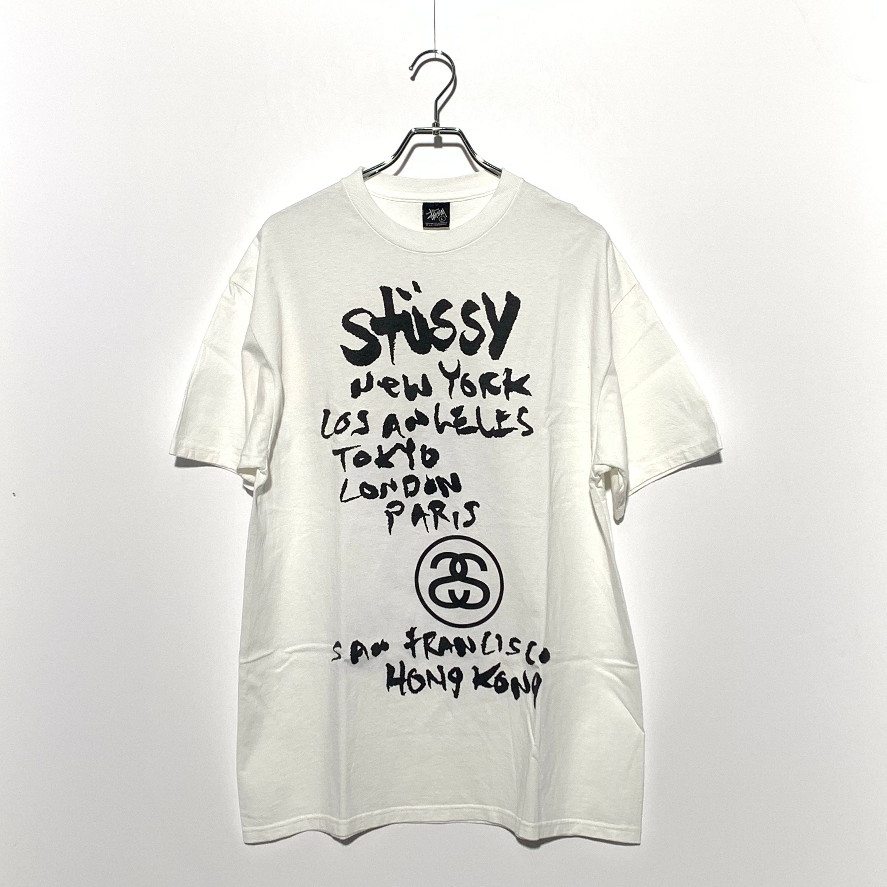 STUSSY World tour 25anniversary 2006 White
