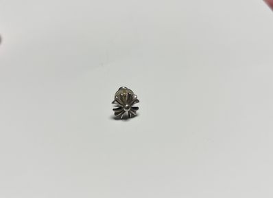 Chrome Hearts CH Plus Stud Earrings "Silver"