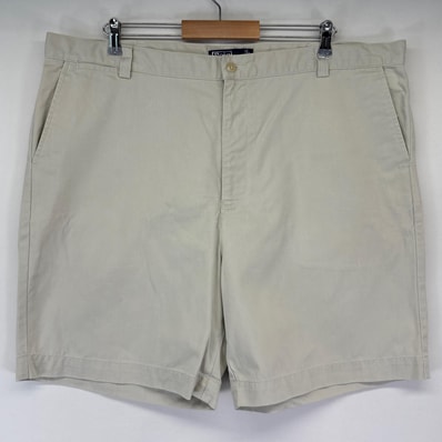 古着 ポロバイラルフローレン Polo by Ralph Lauren ショートパンツ ポロチノ ハーフ 半ズボン 短パン PHILIP SHORT w42 アイボリー メンズ