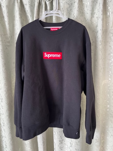 Supreme Box Logo Crewneck "Black" (22FW)
