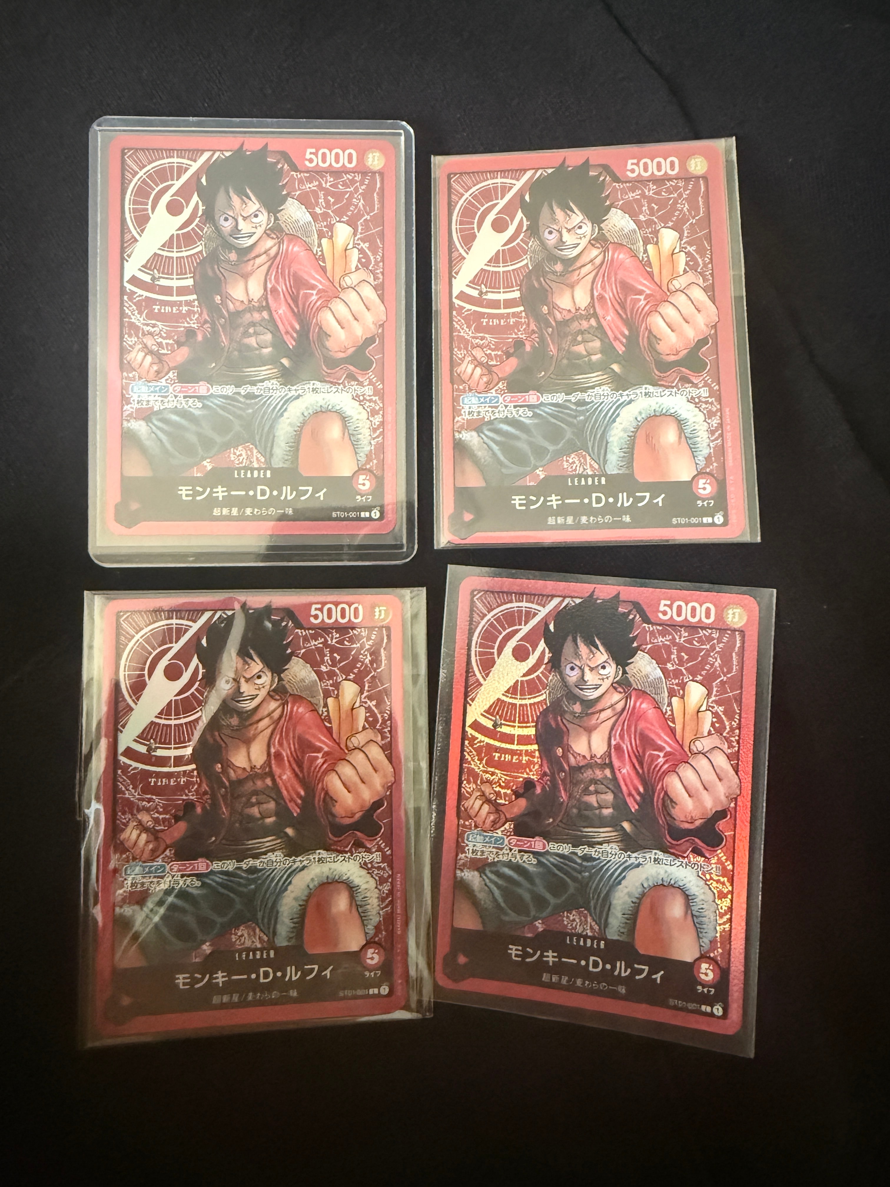 Monkey D Luffy L [ST01-001] (Start Deck Straw Hat Pirates)