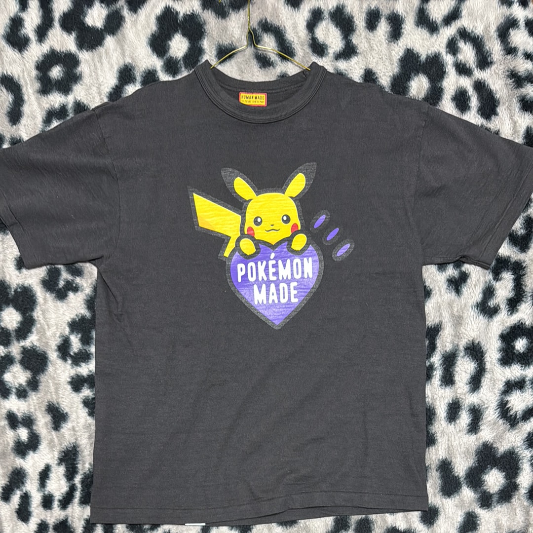 HUMAN MADE x Pokemon Made Graphic T-Shirt (Pikachu) Offline Store
