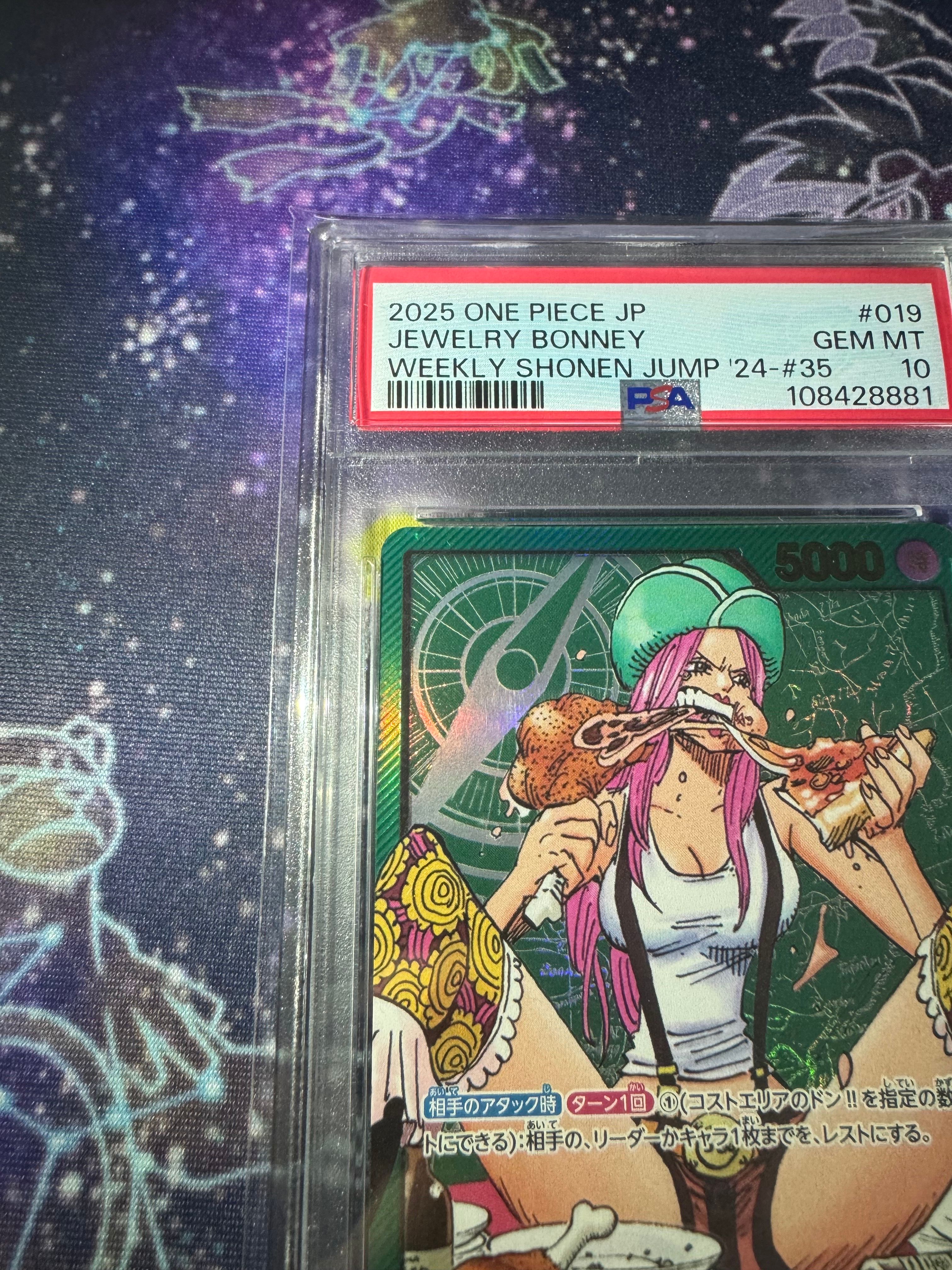 PSA 10]Jewelry Bonney L [OP07-019](Promotional Card 