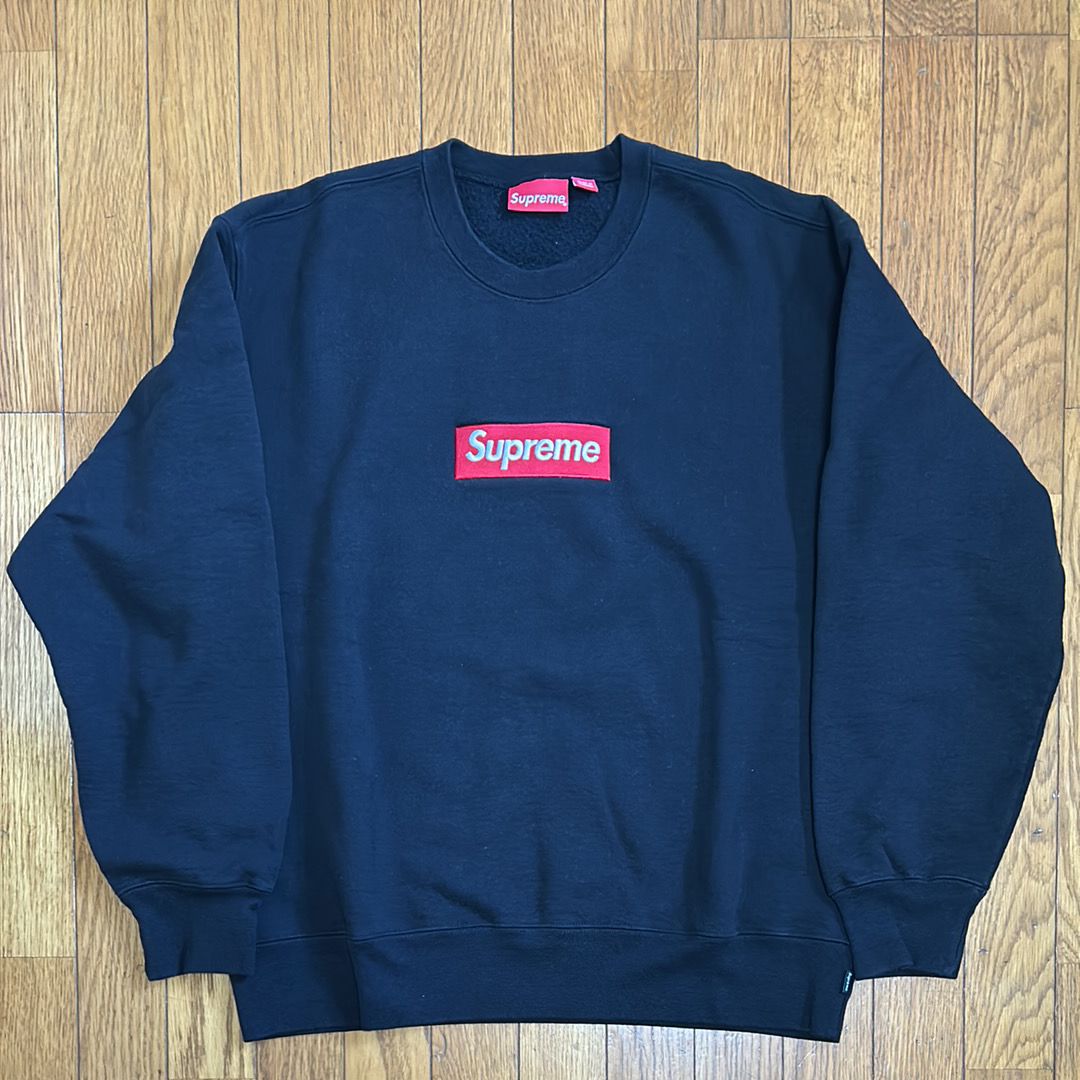 Supreme Box Logo Crewneck "Black" (22FW)