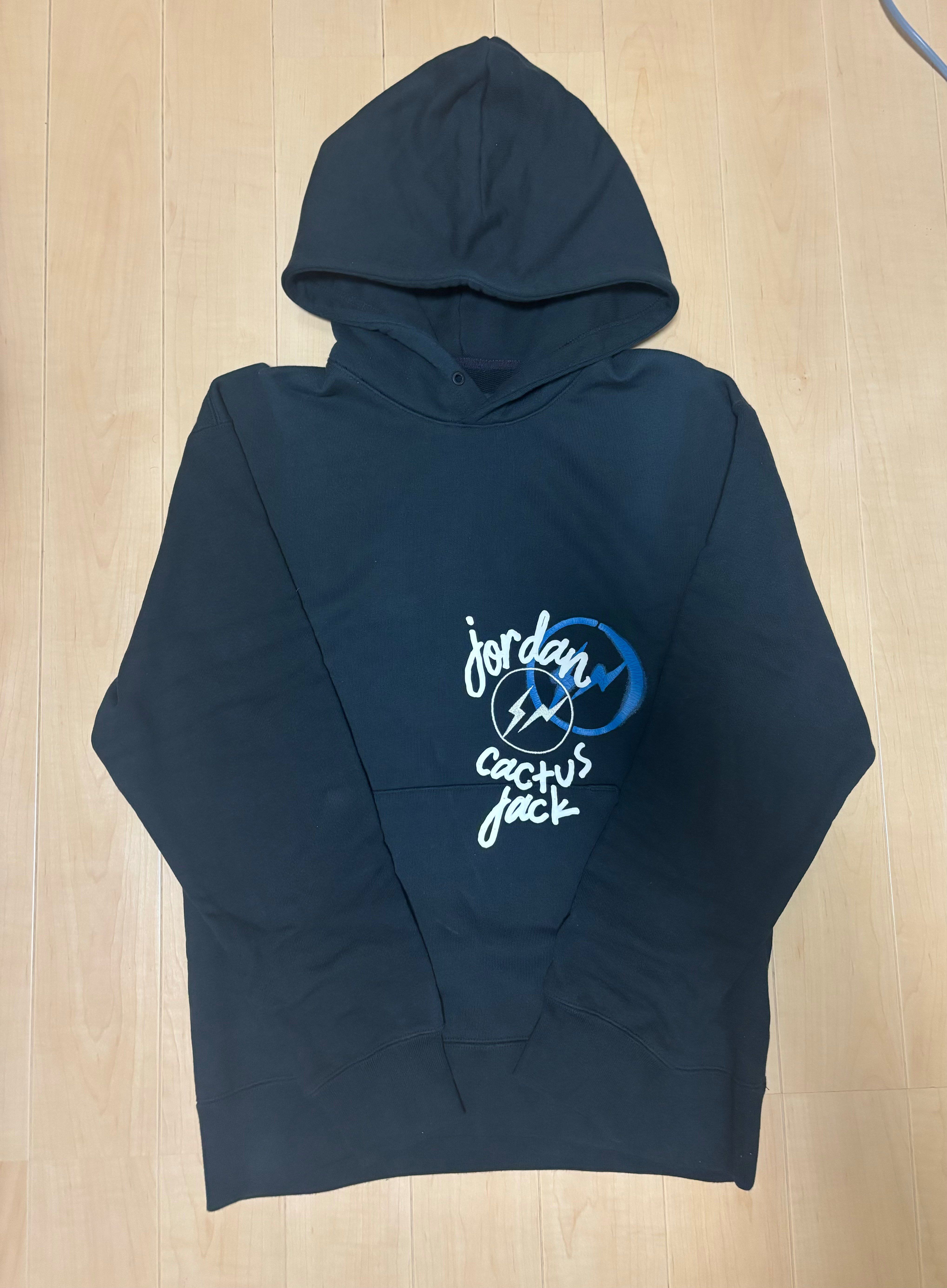Air Jordan Travis Scott Fragment Hoodie "Black"