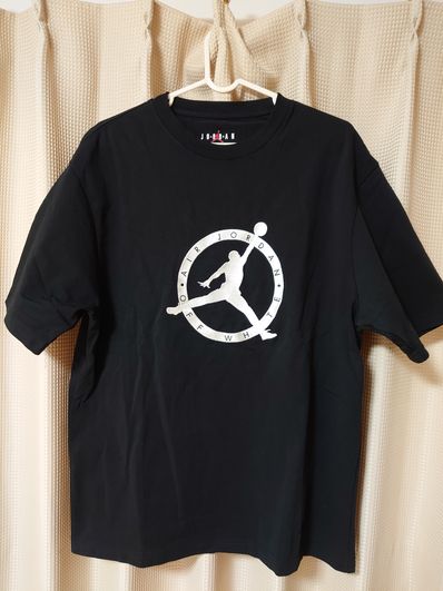 Air Jordan Off-WhiteTM️ Short Sleeve T-shrit "Black"