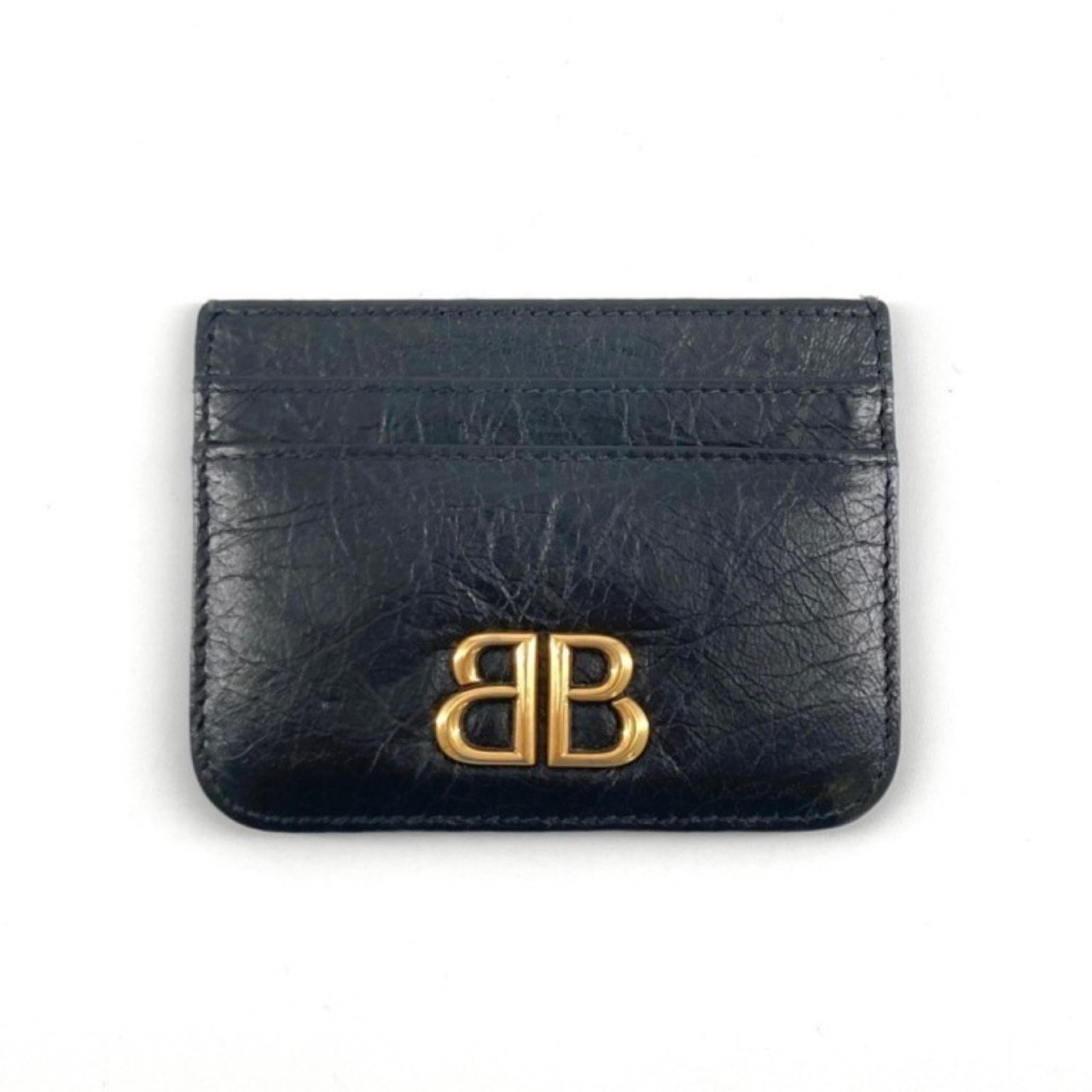 BALENCIAGA(バレンシアガ) モナコ カードケース ブラック